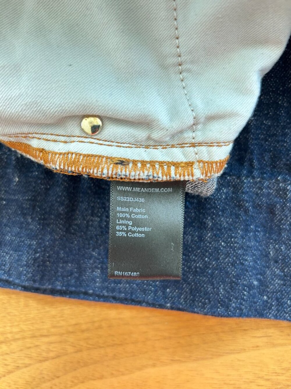ME+EM Lightweight Cropped Palazzo Jeans - Picture 4 of 7